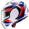 Caberg Trip Lunar Casco Modulare unisex bianca
