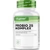 vit4ever Probio 25 Complesso Probiotico - 180 Capsule Vegane | 25 Ceppi Batterici e 32 Miliardi di UFC al giorno - Con Inulina come Prebiotico - Gastroresistente - Scorta per 3 mesi