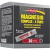 Winter MAGNESIO COMPLEX 4 FONTI - Magnesio Marino, Citrato, Pidolato e Carbonato | Magnesio Completo Alta Biodisponibilità 375mg - Antistress, Energia, Nervi - 30 Bustine - Made in Italy WINTER