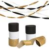 JYYWTSI 6 Pezzi di Carta Colorata, 4,5cm x 25m Nastro Morbido, Stelle Filanti Oro, Rotoli di Carta Crespa Colorata, Nastro Carta Colorato per Matrimoni, Carnevale, Eventi Festivi e Progetti Creativi