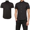 Camicia Uomo Cotone Elasticizzato Mezza Manica Corta Casual Sportiva VEQUE
