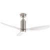 Perenz Ventilatore soffitto con luce Cromo 7198 CR CT (132x45cm)