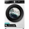 Hisense Lavatrice 9 Kg 3S WF3S9043BW3 White e Black classe A 1400giri/min