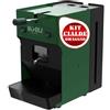 BùBu Macchina da Caffè BùBu a Cialde Ese 44 mm colore Verde 15 Bar Cialde Omaggio