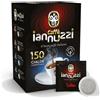 I-COFFEE 150 Cialde Caffè IANNUZZI i Miscela Rossa Rubino Cremosa come al Bar Incarto 7,2