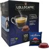 Lollo Caffe Capsule Lollo Caffè Miscela Nera Compatibili con Lavazza A Modo Mio System