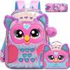 HTgroce Zaino Bambina, Zaino Zainetto Asilo Bambino Scuola Elementari Bimba