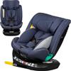 Lionelo Bastiaan i-Size Seggiolino Auto Evolutivo 4-in-1 per bambini 0-12 Anni (40-150 cm) ISOFIX e l'ultima Norma R129 Opzione Rivolto All'indietro, 21 Regolazioni, Girevole 360° Protezione Laterale