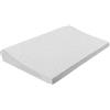Bordo perimetrale per piscina SABBIATO - color bianco, sezione dritta