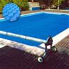 Copertura estiva a bolle SU MISURA per PISCINA RETTANGOLARE