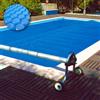 Copertura estiva a bolle per PISCINA RETTANGOLARE 9x4 m
