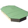 Copertura a barre 4 stagioni 580gmq per piscine fuoriterra 6,00x4,19
