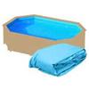 Liner per piscina in legno JARDIN 727 RIVA 727 azzurro