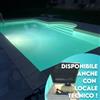 Kit piscina interrata in acciaio con scala 6x3 h150