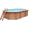 Piscina in legno fuori terra JARDIN 490