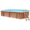 Piscina in legno fuori terra JARDIN 814
