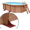 Piscina in legno fuori terra JARDIN PLATFORM 563