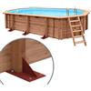 Piscina in legno fuori terra JARDIN PLATFORM 727