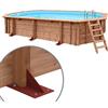 Piscina in legno fuori terra JARDIN PLATFORM 814