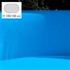 Liner per piscina OVALE 600 h 150 - Colore azzurro