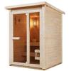 Sauna finlandese da giardino in massello 145x150 cm - Life 145