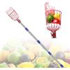 Generic Raccogli Fichi da Albero, Raccogli Frutta Telescopico con Cesto, Cuscinetto Protettivo in Schiuma, Raccoglifichi for Mele, Pere, Limoni, Arance, Albicocche(3.6m)