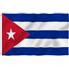 Generico Bandiera Nazionale Di Cuba - Bandiera Da Giardino Resistente Di Cuba 90x150 Cm, Bandieras Nazionale In Poliestere | Banner Durevole Per Casa, Giardino, Cortile E Prato