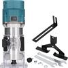 Evetounmn Trimmer da falegnameria senza fili, compatto e brushless, troncatrice per legno a 18 V con batteria agli ioni di litio, dotata di regolazione a 6 velocità, impugnatura ergonomica e