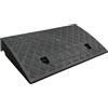 DEVNWIGMO Curb Ramp per Veicoli Auto Rampe Soglia Ponte Rampa Robusta in Pp Antiscivolo per Transito Sicuro Su Marciapiedi Adatto a Veicoli Auto Camion E C, H 8 cm Nero