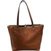 Gattinoni Donna Borsa A Spalla BIGP58170WVW Poliuretano Beige Scuro Taglia Unica