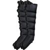 vanenferse Pressoterapia Per Casa Massaggiatore Elettrico Compressione Dell'aria, Linfodrenaggio Gambe Massaggiatore Piedi E Gambe (Non Include L'host) (Black, XL 2 legs)