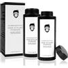 Beugo Polvere per Capelli Uomo, 2 pcs Cera in Polvere per Capelli Uomo, 2 × 20g, Cipria Styling Aspetto Opaco per tutti i tipi di capelli, Volume e Texture Istantanei, Tenuta a Lunga Durata