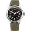 PRAESIDUS | 𝗔-𝟭𝟭 𝗦𝗲𝗿𝘃𝗶𝗰𝗲 𝗪𝗮𝘁𝗰𝗵 (edizione Tom Rice) - Orologi da Polso da Uomo Militari - Quadrante Nero da 38 mm e Cinturino in Tela Verde, Assemblato negli USA, Automatico