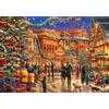 Bluebird Puzzle Puzzle Bluebird con motivo natalizio Christmas at the Town Square - 2000 pezzi