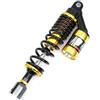LIJHGFFA Ammortizzatore Per Yamaha Moto Scooter ATV Quad BWS MAX Aerox Sospensione Posteriore Idraulico Gas Aria 320mm Moto(Golden)