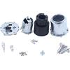 TAKPART Kit di riparazione per specchietti retrovisori laterali pieghevoli, 10 pezzi, sinistra o destra per X5 E53 serie 3 E46