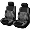 YYBCDSA Coprisedili Auto per Toyota Aygo X AB70 2021-2025, Pelle Traspirante Impermeabile Set Completo Durevole Comfort Protect Accessori,B