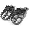 JYMotor Grigio Coppia Pedane Per Suzuki DR 250 350 650 DR250 DR350 DR650 Moto (per Suzuki)