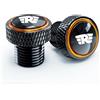 HUISI Tappi for fori specchietti moto adatti for Royal Enfield Bullet Meteor Classic 350 500 Interceptor 650 Continental GT 535 Himalayan 411(Orange)