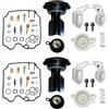 Generic DUCATI400 MONSTER 400 kit di riparazione carburatore moto 2000-2003 MONSTER400 kit di ricostruzione carburatore (kit di riparazione, galleggiante, stantuffo, aircut)
