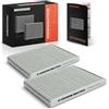 Frankberg 2 filtri antipolline per abitacolo con carbone attivo 1J0819644A | Compatibile con: Polo Box/Hatchback 86CF, Golf IV Variante 1J5, New Beetle 1C1 9C1, P.a.s.s.a.t 3B3