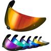 PSLER Visiera per HJC i70 i10 HJ-31,Visiera Colorata Accessori per Casco da Moto Ricambio(Rosso Intenso)