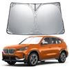 GFWGTS Parasole per parabrezza compatibile con X1 F48 / iX1 U11 2016-2025, parasole per parabrezza anteriore con protezione UV, protezione dal calore, pieghevole, accessori per parasole auto