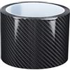 Tbest Ap in Fibra di Carbonio, Nastro in Vinile di Carbonio, Involucro in Vinile in Fibra di Carbonio Pellicola Protettiva in Fibra di Carbonio Nera Adesivo Antigraffio per Protezione (7 CENTIMETRI * 3 M)