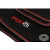 Motohobby Set di tappetini in velour sportivo per Seat Altea (2004-2015) / Altea XL (2006-2015) - 4 pezzi - Su misura