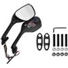 SMJDPIWRO Specchietto retrovisore for moto con luci a LED for SZ-KI GSXR 600 GSXR 750 GSXR 1000 2005 2006 2007 2008 K5 K6 K7 K8 K9 12V