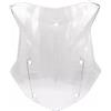 Eejghfwq Moto Cupolino Parabrezza Per BMW R 1250 GS LC R1250GS R1200GS R1250GS 2013-2022 Parabrezza Parabrezza ADV Triplo Nero Adventure Parabrezza Schermo Deflettore Per Moto(430mm Transparent)