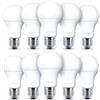ehomeled Lampadina LED E27 11W(Equivalenti a 100W), Lampadine A60 Edison 1521 Lumen, Luce Bianca Calda 3000K, Risparmio Energetico LED A60, Lunga Durata, Basso Consumo, Non Dimmerabile, 10 pezzi