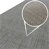 ANRO Tappeto passatoia per interni ed esterni, impermeabile, per balcone, terrazza, corridoio, resistente alle intemperie, grigio, lavabile, 200 x 67 cm