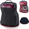 BAGSPRITE Copertura per miscelatore con cursori per elettrodomestici, compatibile con mixer KitchenAid da 6/7/8 litri, con tasche per accessori e accessori da cucina